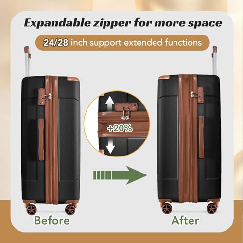 24 Inch Expandable Checked Luggage