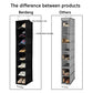 Hanging Shoe Organizer for Closet with Side Mesh Pockets