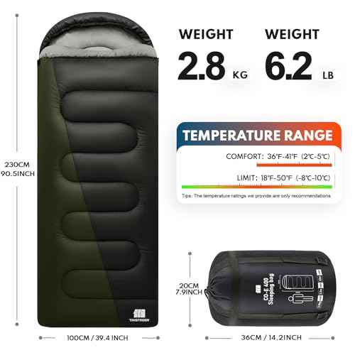 XXL Sleeping Bags for Adults Teens