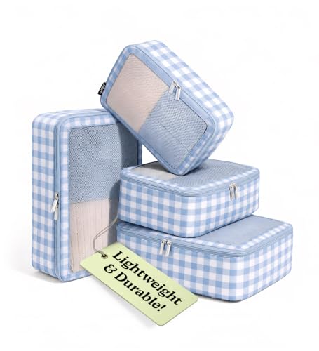 TSA Friendly Packing Cubes for Carry On (4 Count)