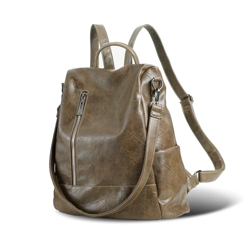 Women Backpack Purse PU Leather Anti