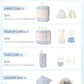 5 Set Compression Packing Cubes for Travel