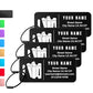 4PCS Personalized Luggage Tag (4 Count)