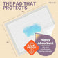 Organic Cotton Enhanced Disposable Changing Pad Liners (100 Count)