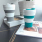 Silicone Collapsible Travel Mug Gray 15oz