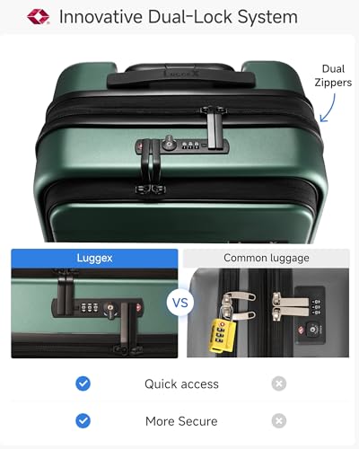 Carry On Front Pocket Suitcase