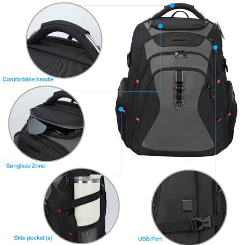 Laptop Backpack 17.3 Inch Computer Backpack for Men