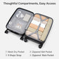 Expandable Large Checked Luggage
