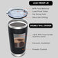 20oz Tumbler with Lid Stainless Steel Tumblers Insulated Mug Black 6P (6 Count)