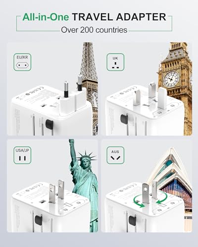 70W Universal Travel Plug Adapter