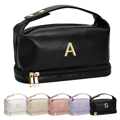 Womens Gifts Personalized Makeup Bag with Handle