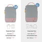 2 Set Compression Packing Cubes for Travel (2 Count)