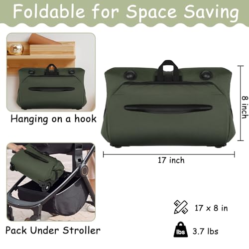 Infant Car Seat Travel Bag for Airplane Fit Doona Stroller and Base