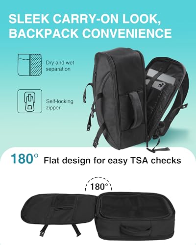 TSA Friendly Travel Backpack with Laptop Compartment