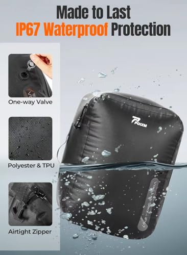 Vacuum Bags for Travel with Wireless Pump