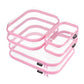 Clear Hard Shell Zipper Cases (6 Count)