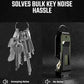 Key Organizer Compact Key Holder Metal Key Chain Minimalist key case key holder for keychain Secures 1