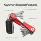 KeySmart Rugged Keychain Multitool Key Holder (2 Count)