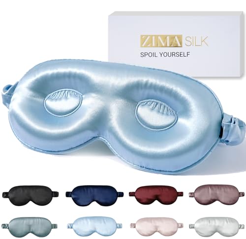 Adjustable 22 Momme 100% Pure Mulberry Silk Sleep Mask