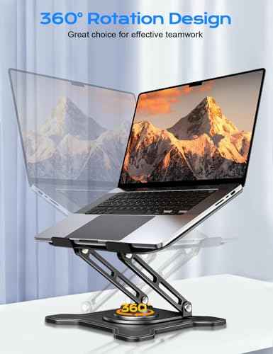 360° Rotating Laptop Stand for Desk