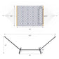 2 Person Double Hammock with Stand