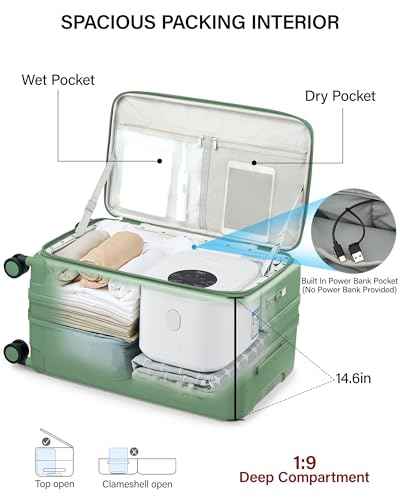 28 Inch Expandable Checked Luggage