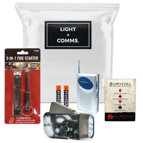 1-Person, 72 Hour Necessity Wheel Bag Survival Kit - Food, Water, Tools