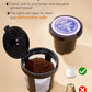Mini Single Serve Coffee Maker for K Cups and Grounds with Handle