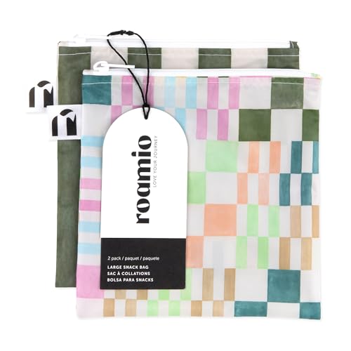 Roamio Reusable Sandwich and Snack Bags