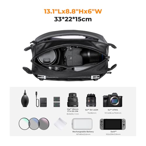 2 in 1 Camera Sling Bag