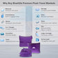 Premium Soft Travel Blanket Plush Airplane Long Flights