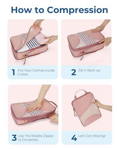 Compression Packing Cubes (6 Count)