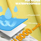 Waterproof Rain Poncho for Women Packable Hooded Raincoat with Pocket