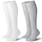 Cotton Compression Socks for Women&Men 20 (2 Count)