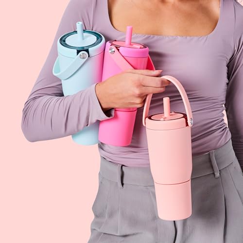 Resa 25oz 100% Leakproof Travel Tumbler with Handle & Straw