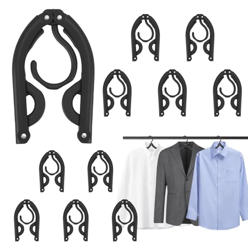 10 Pcs Travel Hangers (10 Count)