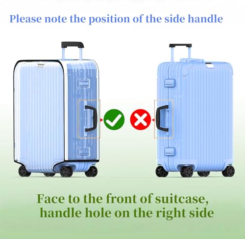 Suitcase Covers Clear Luggage Cover Protector