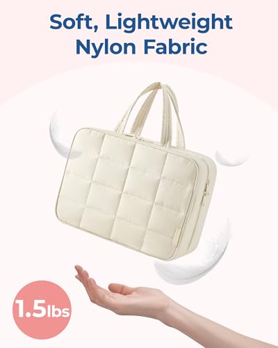 Travel Toiletry Bag with Jewelry Organizer