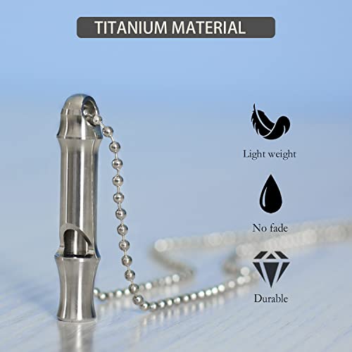 Titanium Emergency Whistle