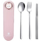 Travel Utensils with Case Cute (4 Count)
