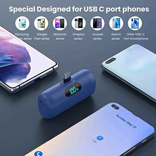 2 Pack]Portable Charger Power Bank for iPhone 17