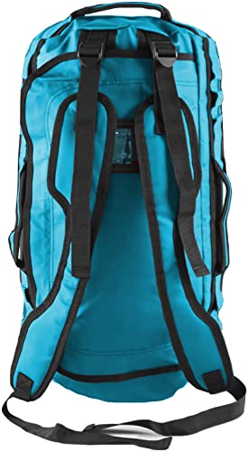 Trailhead Duffel Bag Shoulder Straps Waterproof Teal Small