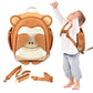 Toddler Harness Backpack with Detachable Leash