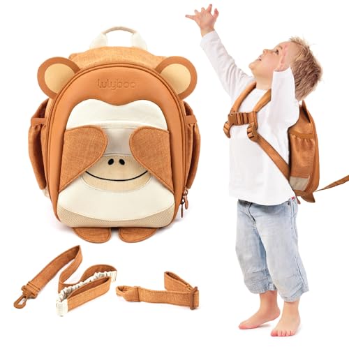 Toddler Harness Backpack with Detachable Leash
