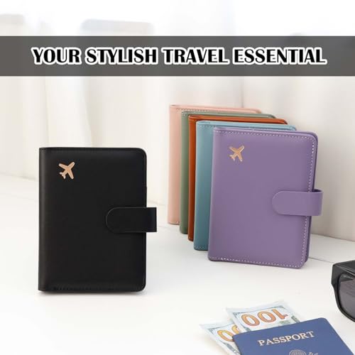 Premium Leather Passport Holder Covers Case