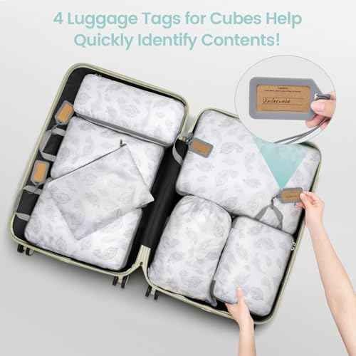 Compression Packing Cubes Travel (7 Count)