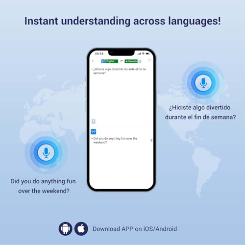 M3 Offline Translation Earbuds 74 Languages and Accents Lifetime
