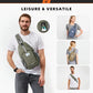 Sling Bag RFID Crossbody Sling Backpack Cross Body Shoulder Bag Travel Hiking Daypack for Women Men