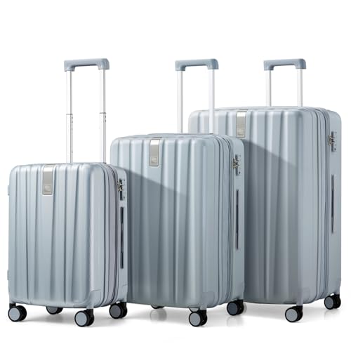 Expandable Hard Shell Luggage Sets (3 Count)