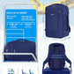 18" Travel Backpack Airlines Approved Personal Item Bag Women Navy